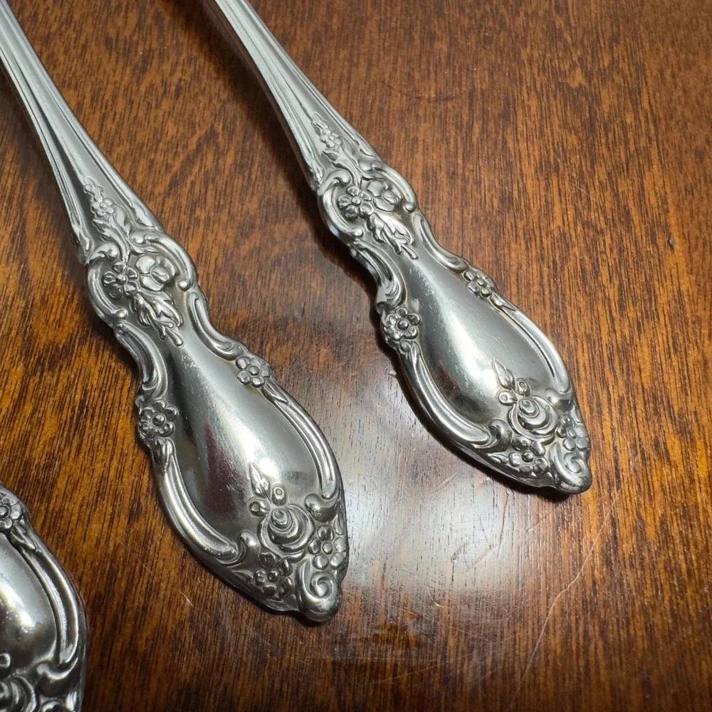 Oneida LOUISIANA Stainless Steel Flatware Lot of 3 Dinner Forks